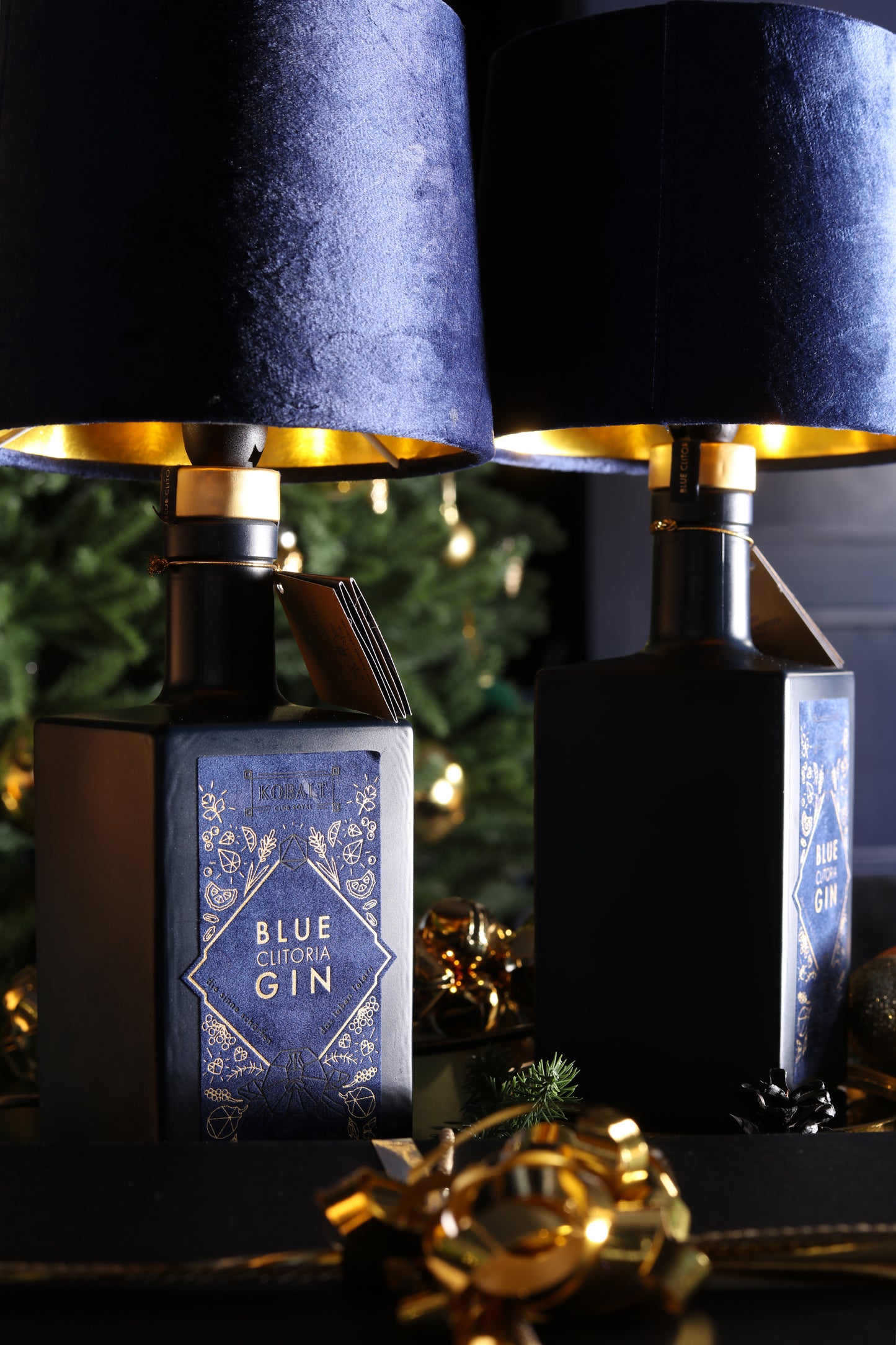 Blue Clitoria Gin Light