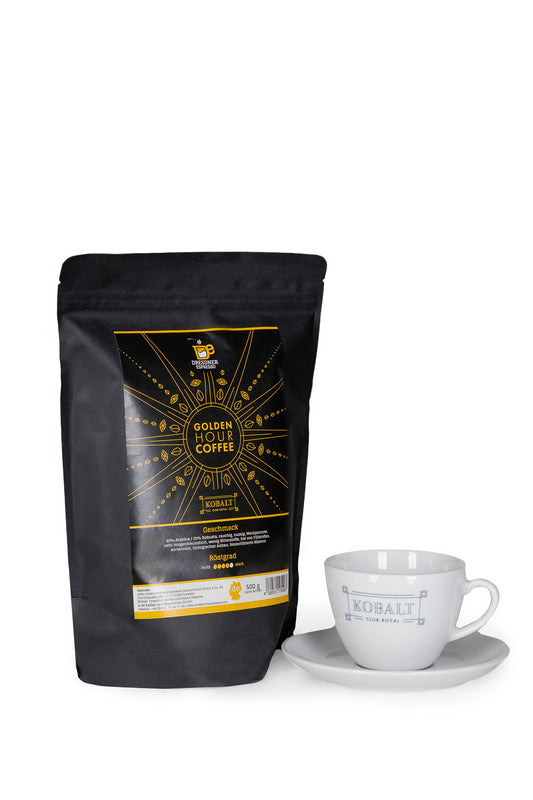 Kaffeetasse + Golden Hour Coffee