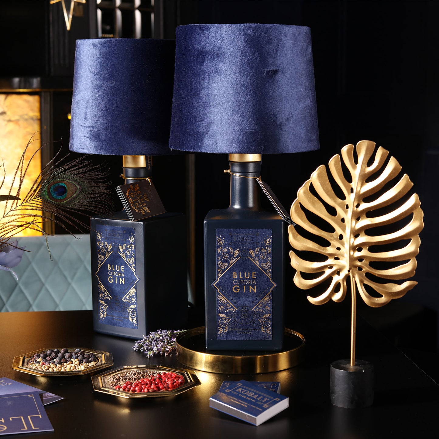 Blue Clitoria Gin Light